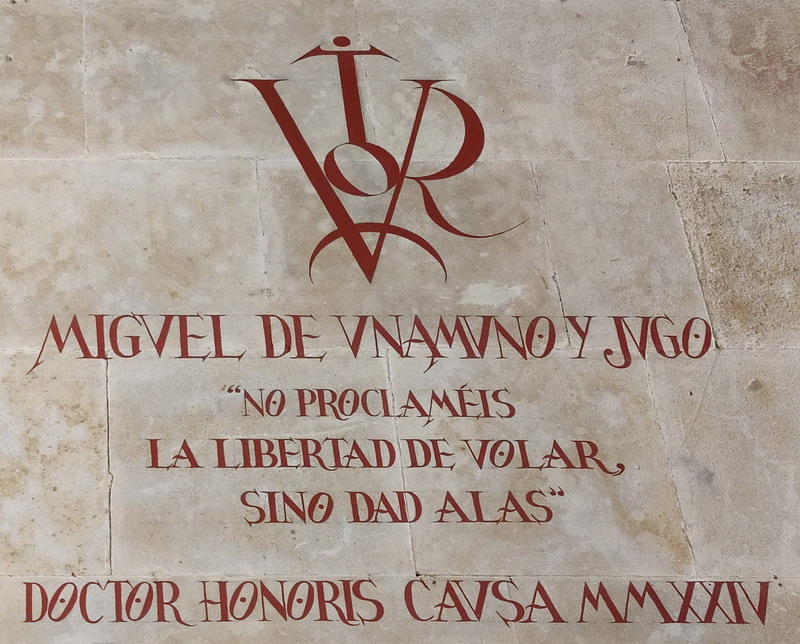 Miguel de Unamuno, Doctor Honoris Causa por la Universidad de Salamanca